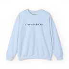 Course Walk Club – Funny Equestrian Crewneck Sweatshirt | Hunter Jumper & Dressage Rider Gift
