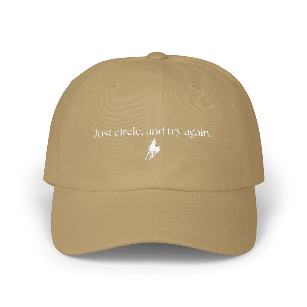 Just Circle and Try Again Classic Cap