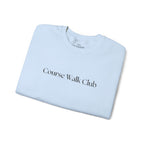 Course Walk Club – Funny Equestrian Crewneck Sweatshirt | Hunter Jumper & Dressage Rider Gift