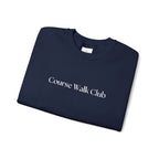 Course Walk Club – Funny Equestrian Crewneck Sweatshirt | Hunter Jumper & Dressage Rider Gift