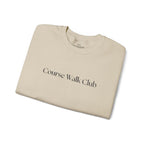 Course Walk Club – Funny Equestrian Crewneck Sweatshirt | Hunter Jumper & Dressage Rider Gift
