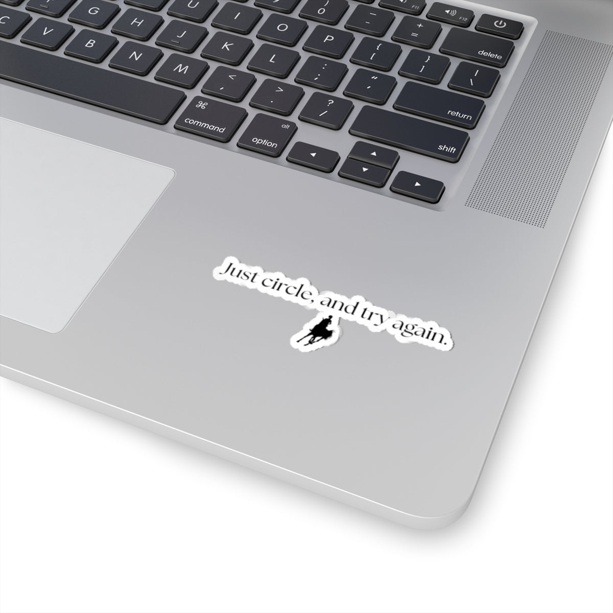 Just Circle and Try Again  Stickers