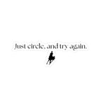 Just Circle and Try Again  Stickers