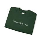 Course Walk Club – Funny Equestrian Crewneck Sweatshirt | Hunter Jumper & Dressage Rider Gift