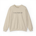 Course Walk Club – Funny Equestrian Crewneck Sweatshirt | Hunter Jumper & Dressage Rider Gift