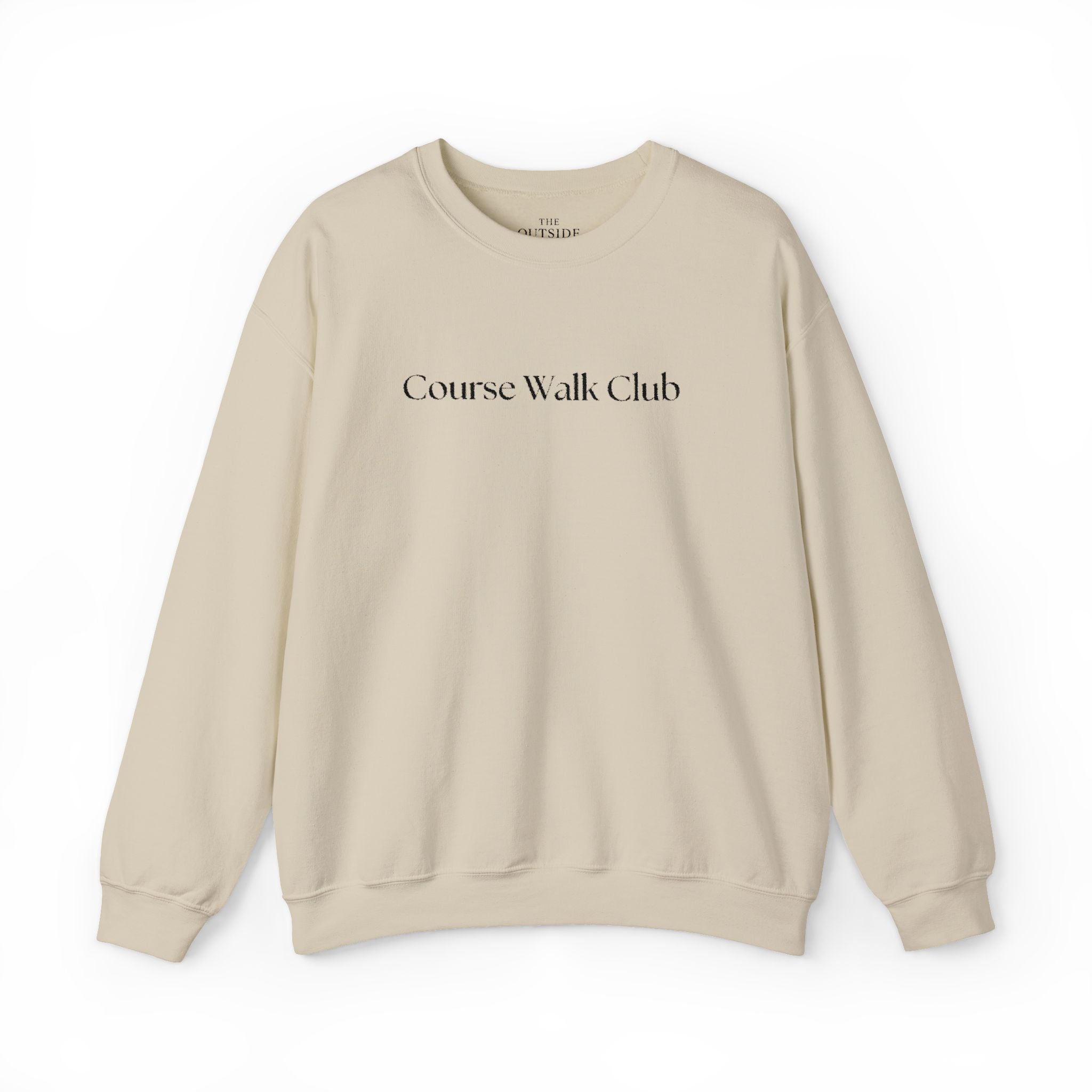 Course Walk Club – Funny Equestrian Crewneck Sweatshirt | Hunter Jumper & Dressage Rider Gift