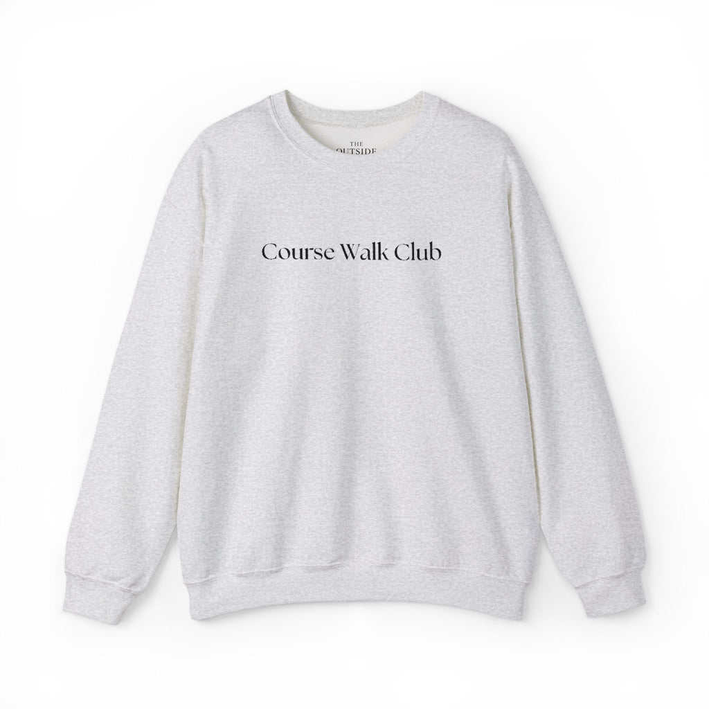 Course Walk Club – Funny Equestrian Crewneck Sweatshirt | Hunter Jumper & Dressage Rider Gift