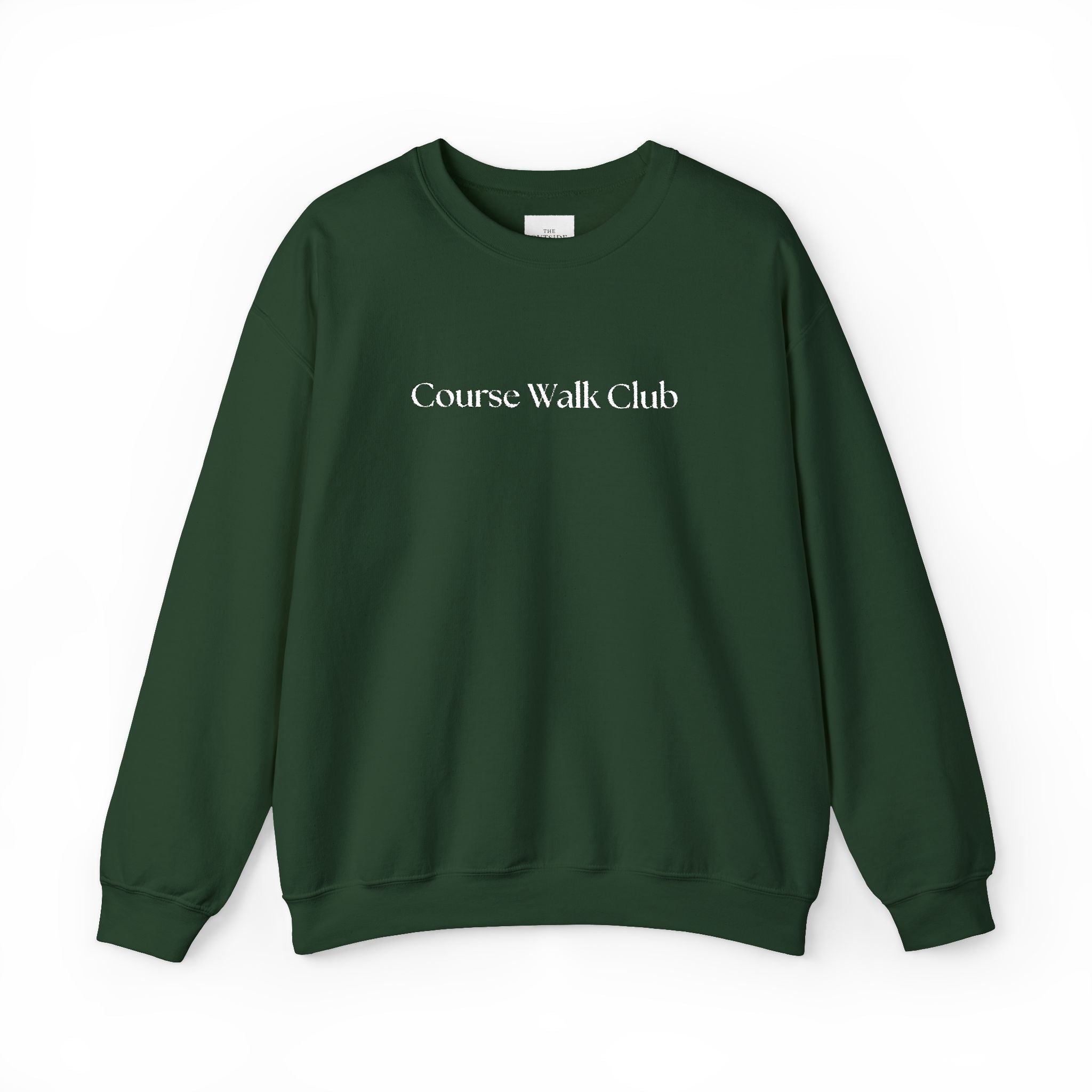 Course Walk Club – Funny Equestrian Crewneck Sweatshirt | Hunter Jumper & Dressage Rider Gift