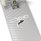 Double Clear Club Stickers