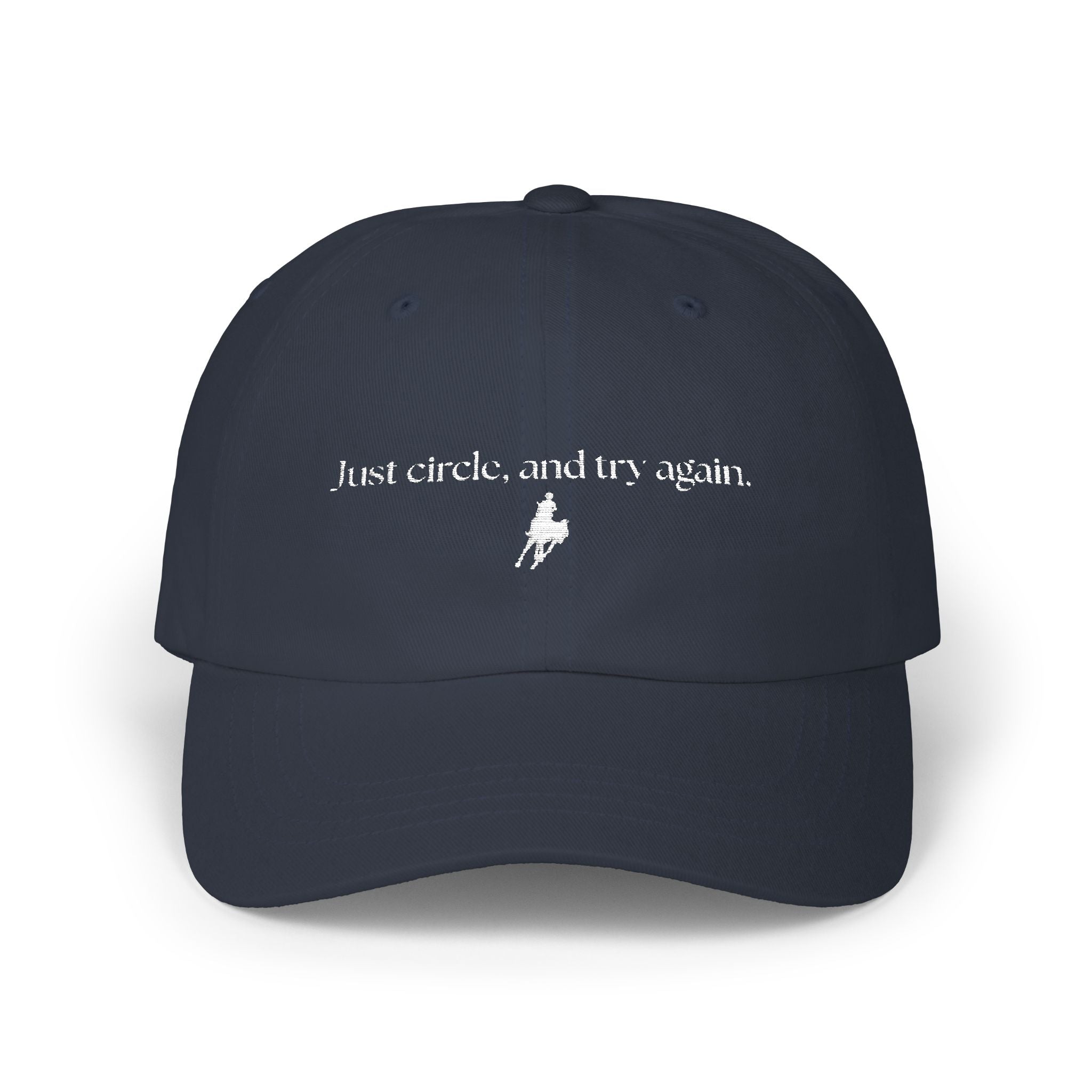 Just Circle and Try Again Classic Cap