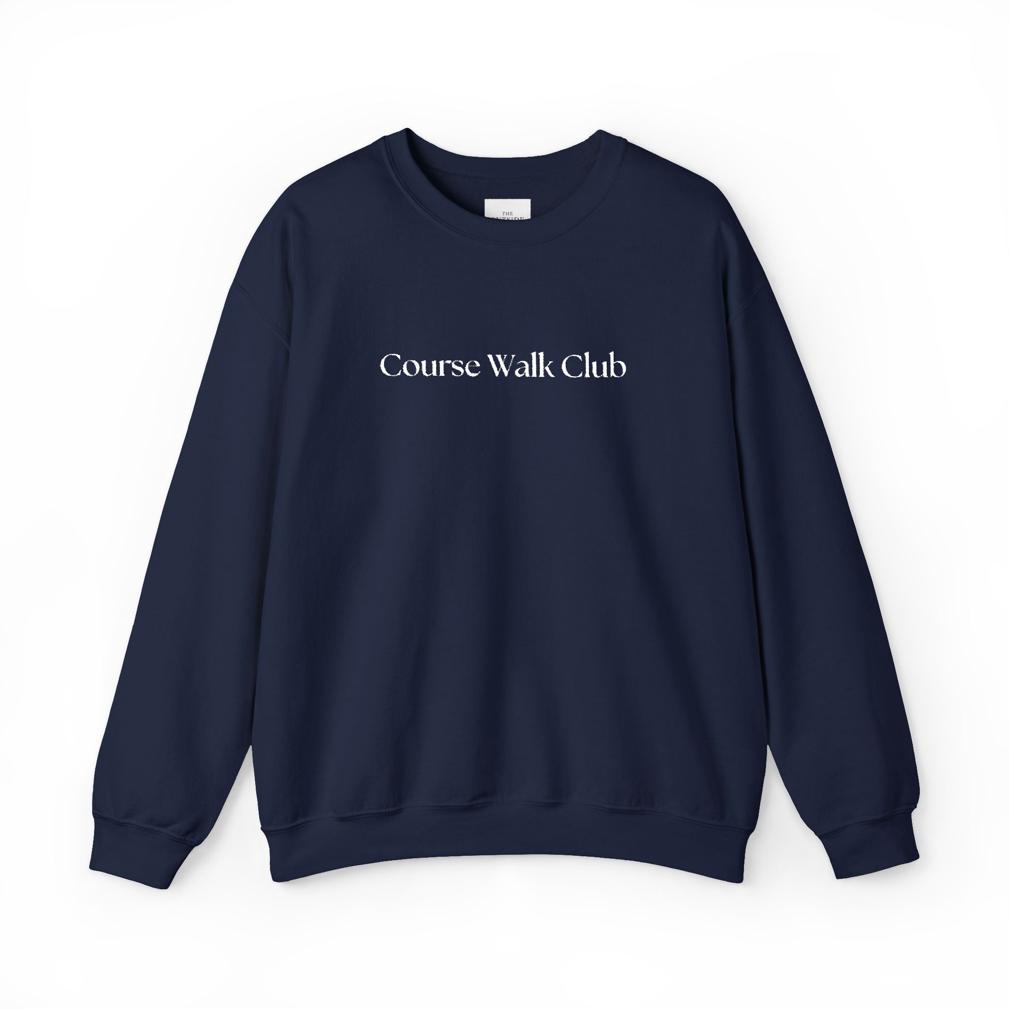 Course Walk Club – Funny Equestrian Crewneck Sweatshirt | Hunter Jumper & Dressage Rider Gift