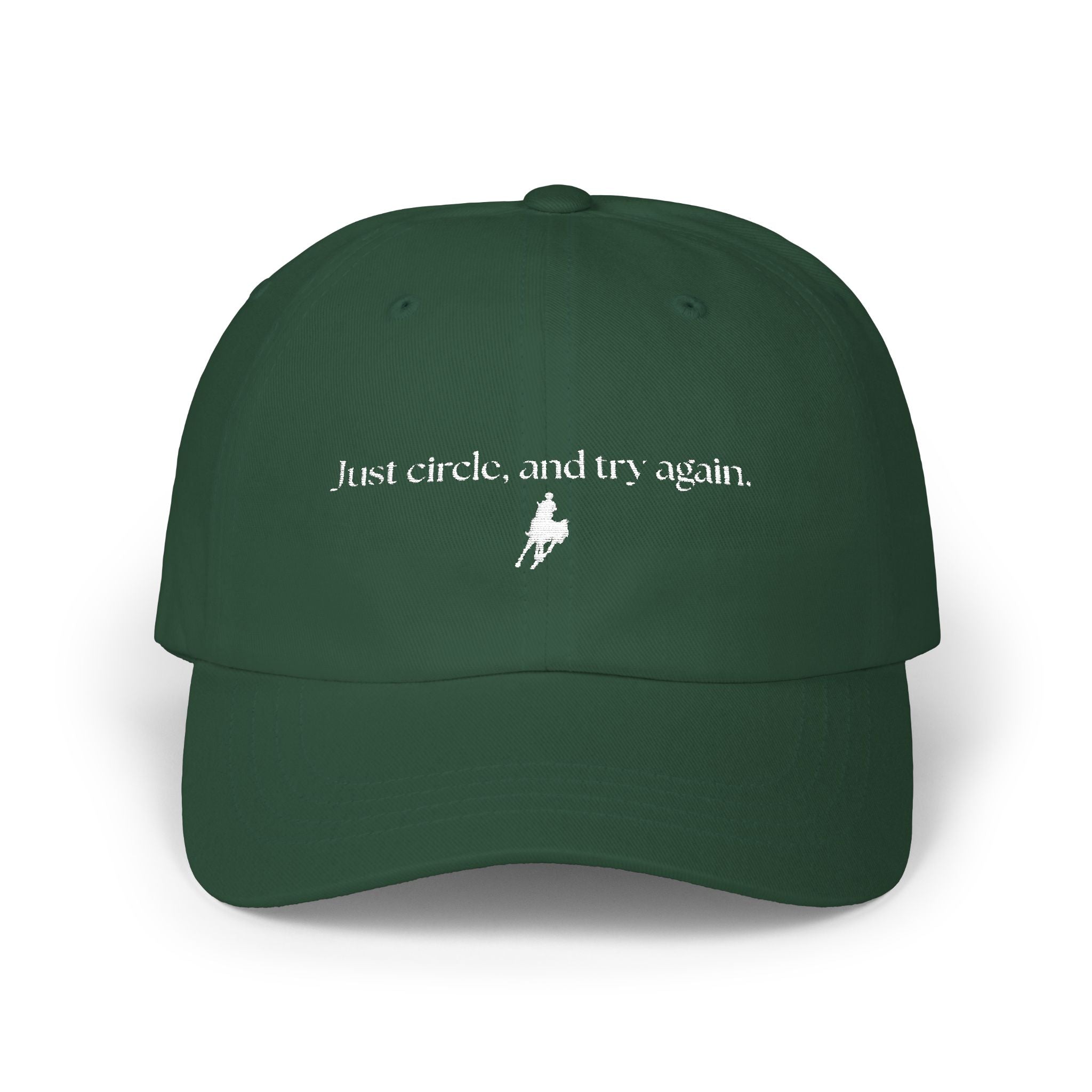 Just Circle and Try Again Classic Cap