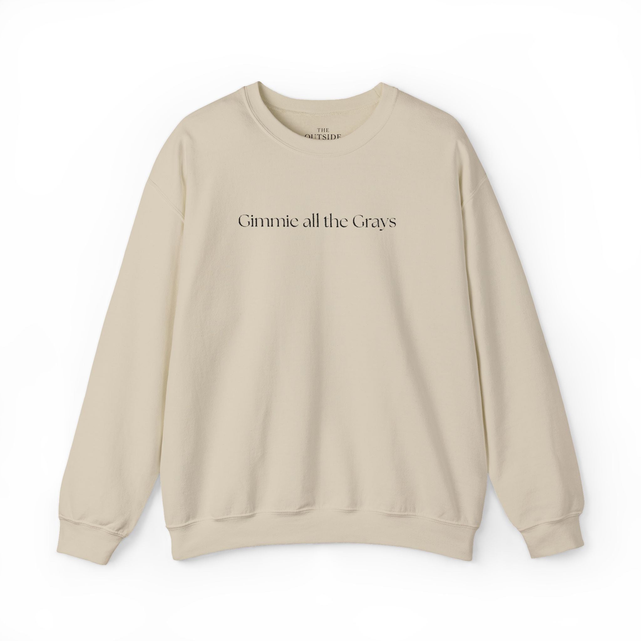 Gimme All the Grays – Funny Equestrian Crewneck Sweatshirt | Grey Horse Lover Gift