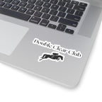 Double Clear Club Stickers