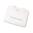 Goes Nuts for Chestnuts – Funny Equestrian Crewneck Sweatshirt | Chestnut Horse Lover Gift