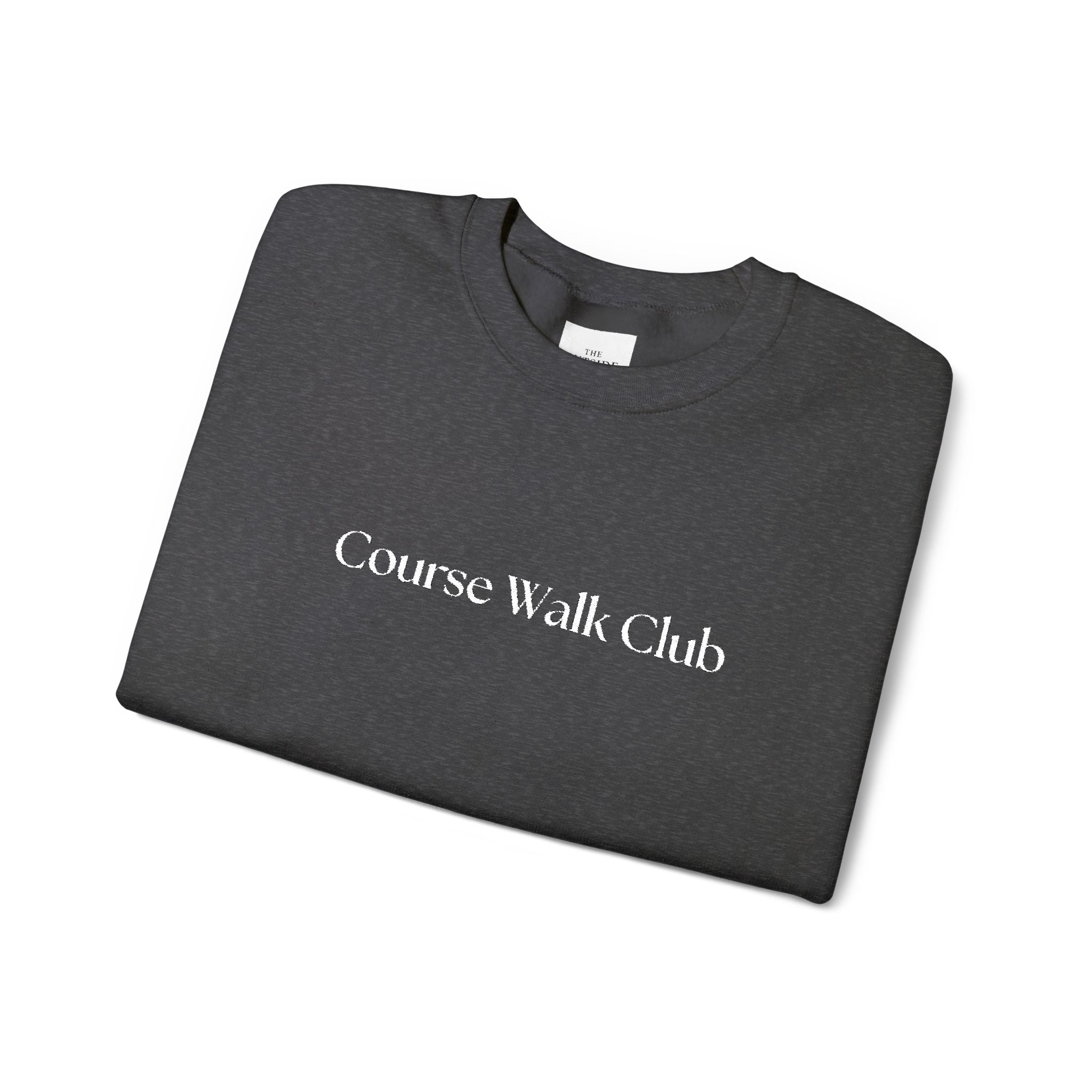 Course Walk Club – Funny Equestrian Crewneck Sweatshirt | Hunter Jumper & Dressage Rider Gift