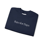 Bays for Days – Funny Equestrian Crewneck Sweatshirt | Bay Horse Lover Gift