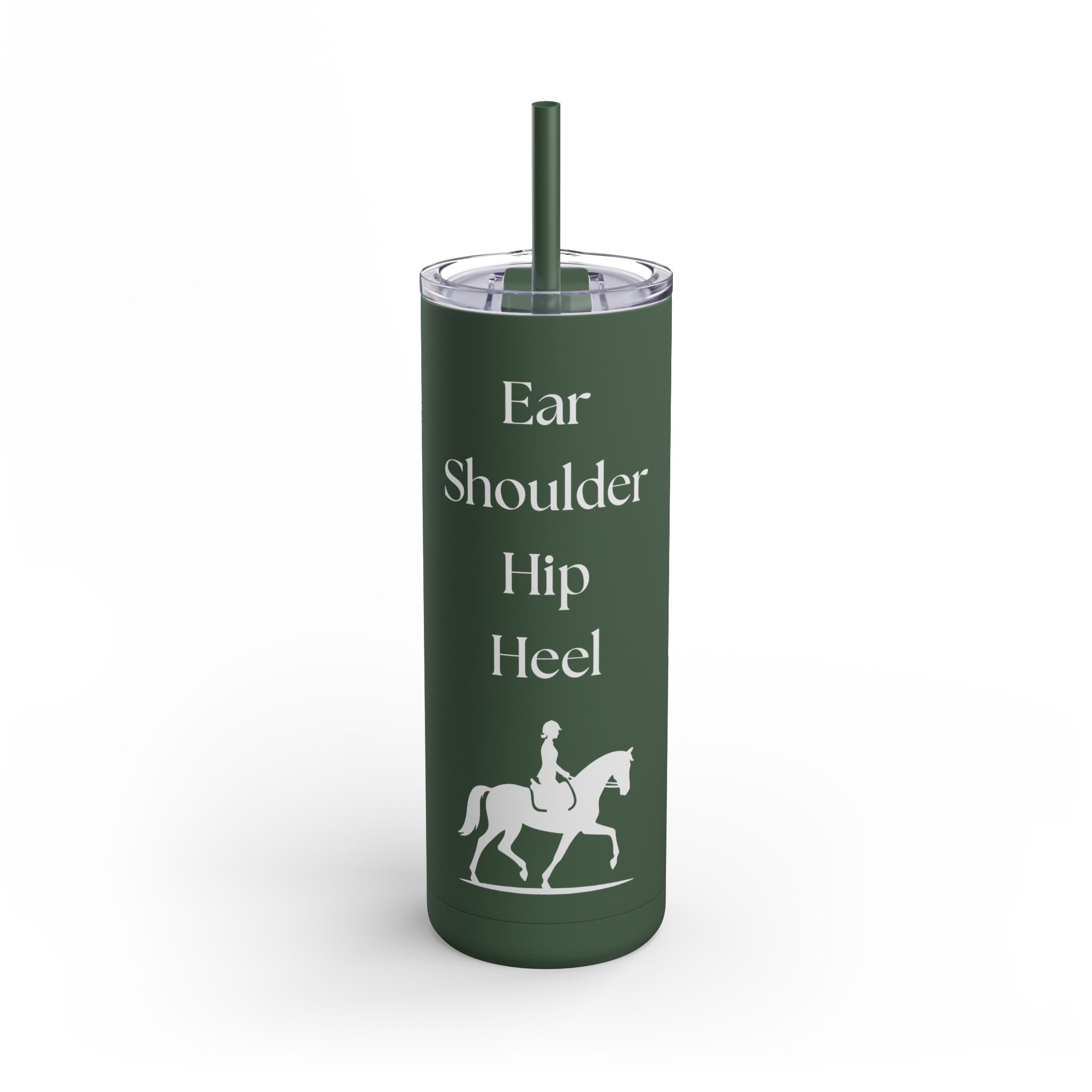 Ear Shoulder Hip Heel Skinny 20oz Tumbler
