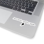 Just Circle and Try Again  Stickers