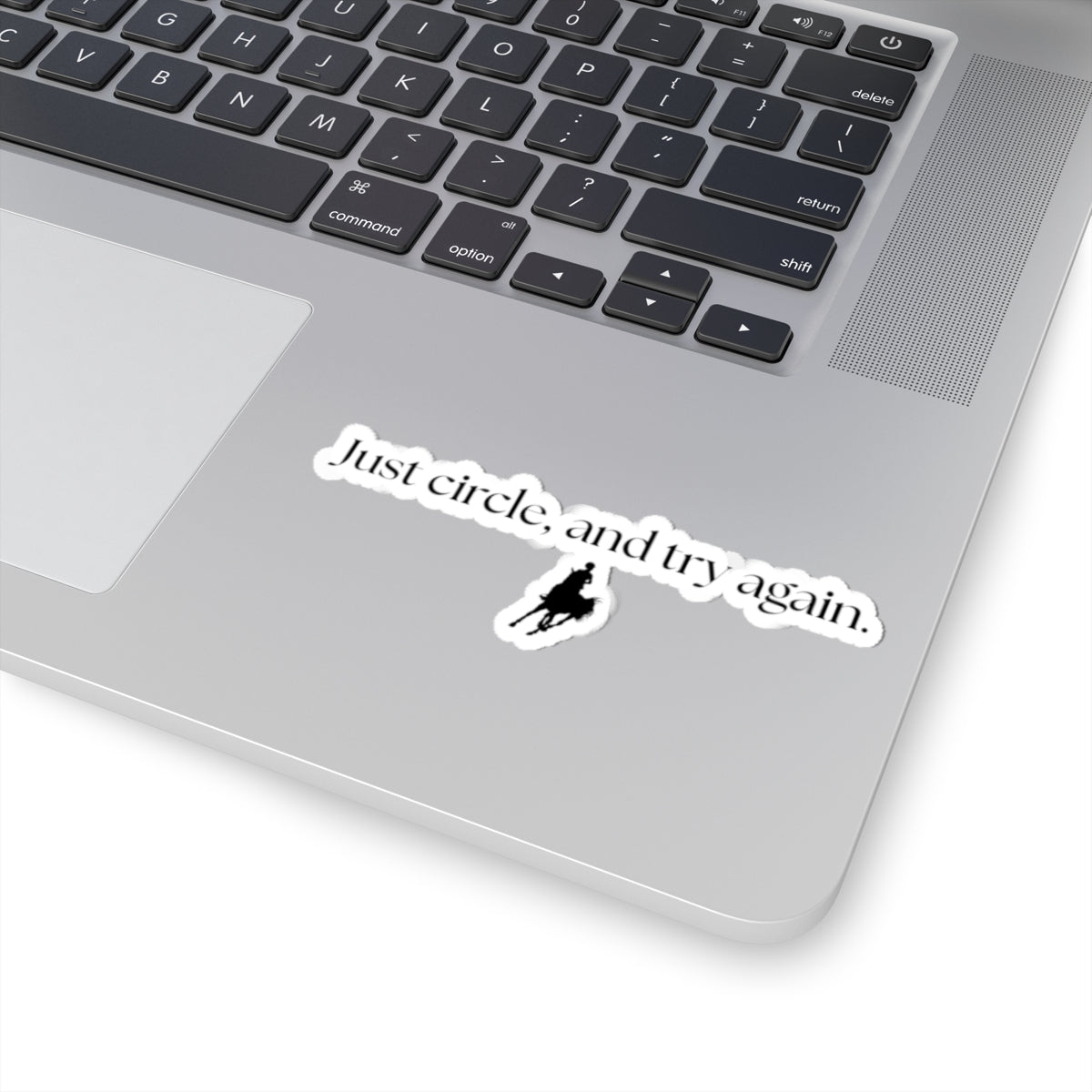 Just Circle and Try Again  Stickers